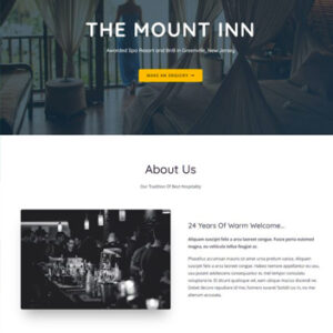 Макет Отель и BnB