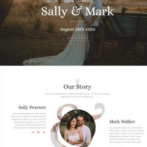 Макет Весільне запрошення