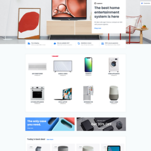 Макет Магазин Электроники