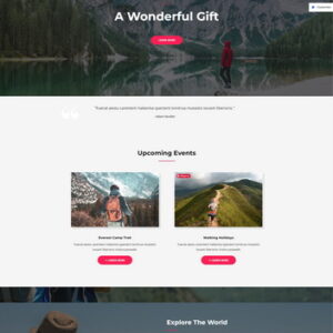 Layout Outdoor Adventure