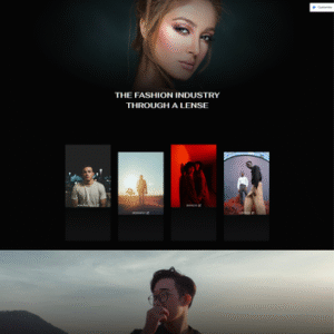 Fashion Photography Portfolio Layout